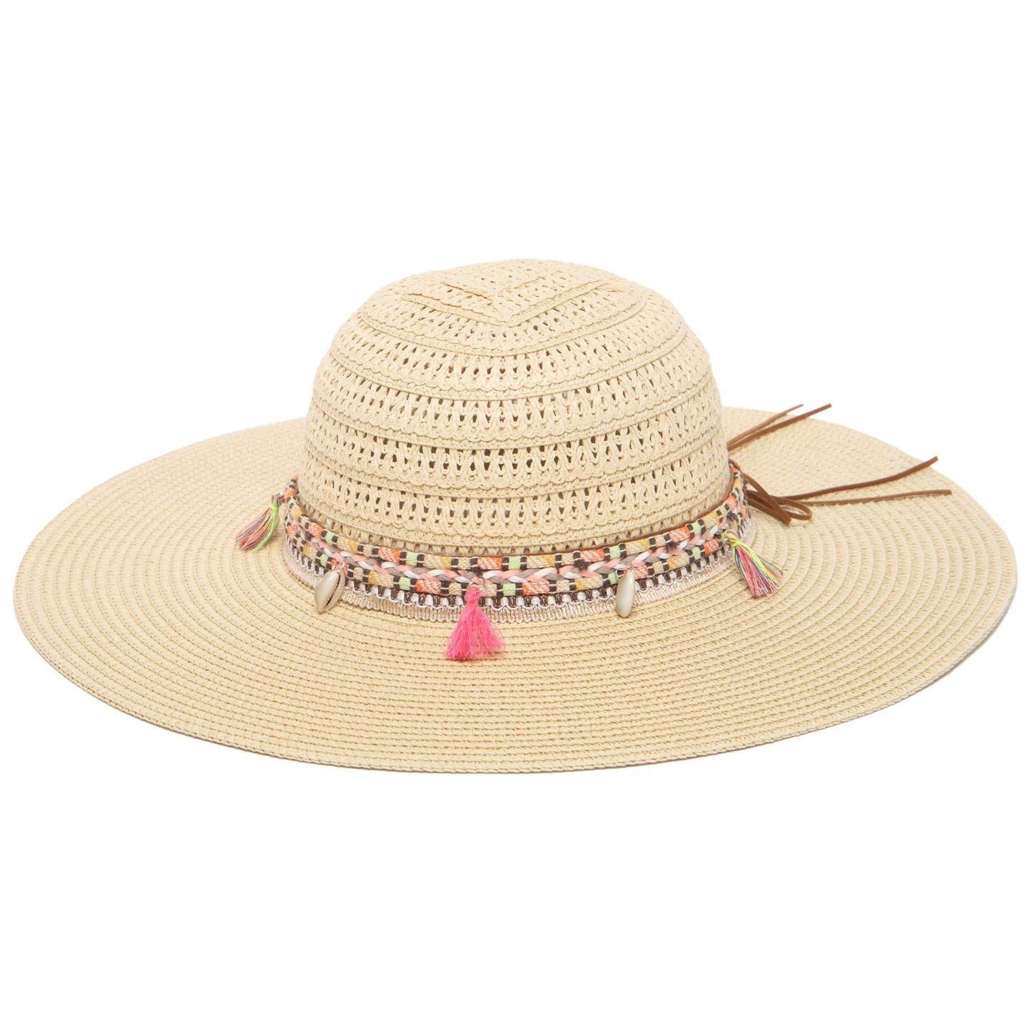 Maria - Open Weave Pattern Sun Hat