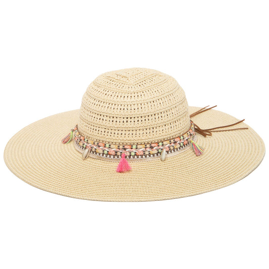 Maria - Open Weave Pattern Sun Hat