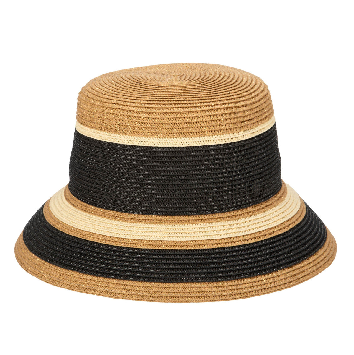 Las Palmas Bucket - Ultrabraid Striped Bucket Hat