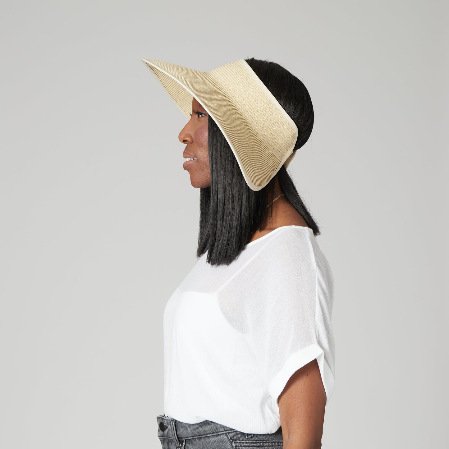 Women's Water Repellent Roll Up Visor