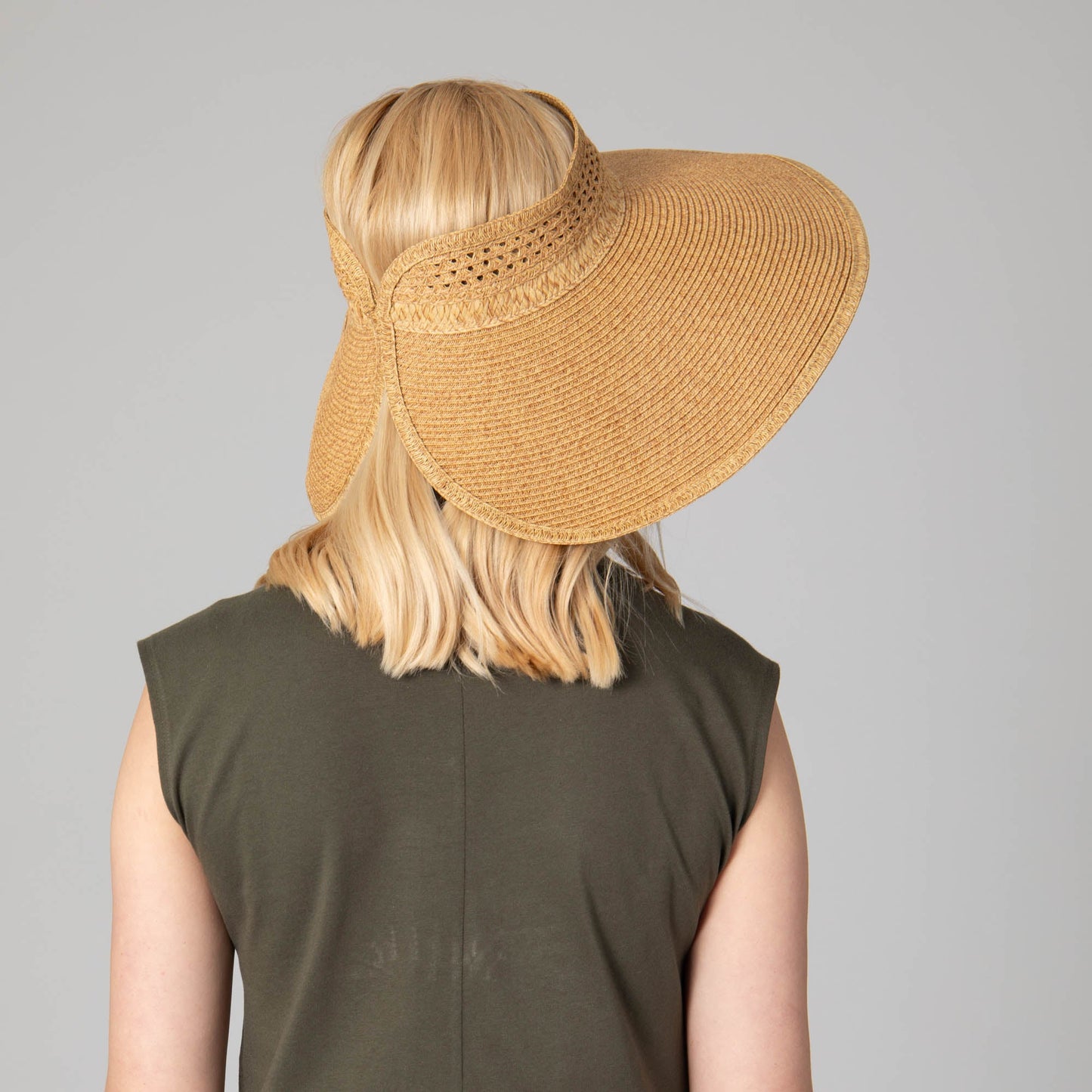 Everyday Full Coverage - Wide Brim Roll Up Visor