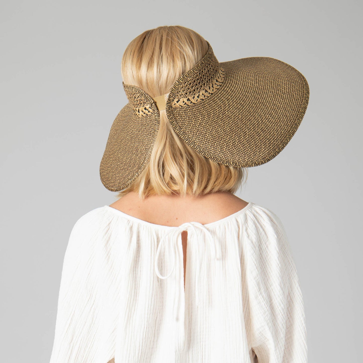 Everyday Full Coverage - Wide Brim Roll Up Visor