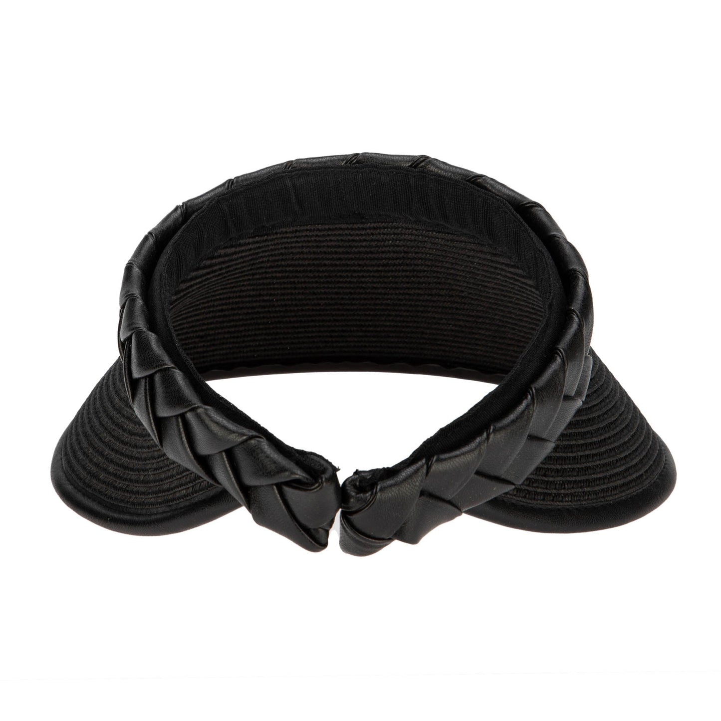 Looker Visor - Women's Ultrabraid Visor with Faux Braided Band