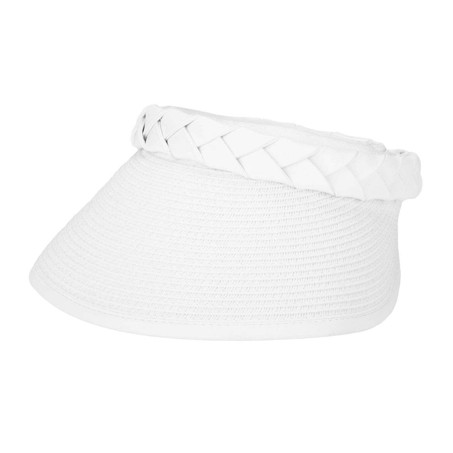 Looker Visor - Women's Ultrabraid Visor with Faux Braided Band