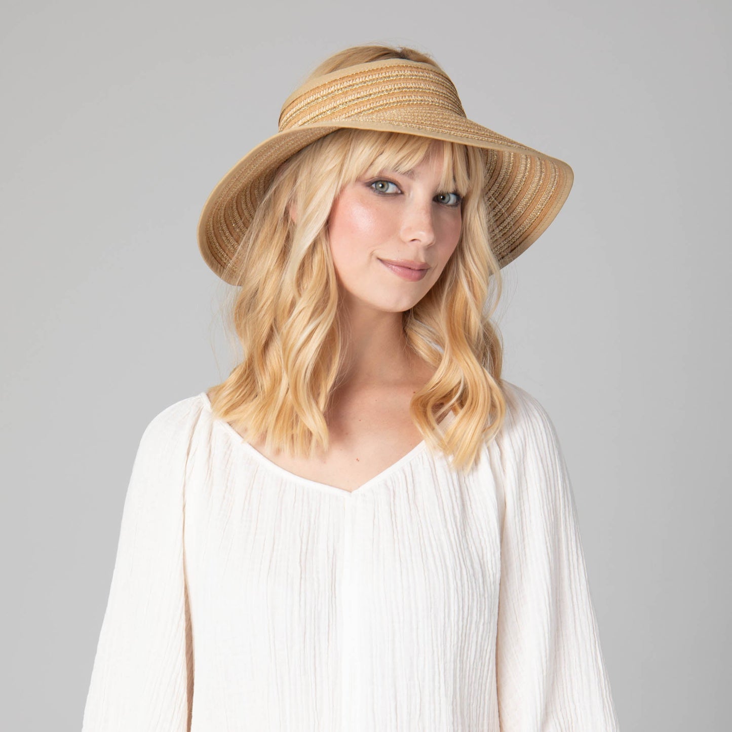 Women's Ultrabraid Packable Rollup Visor with Bow