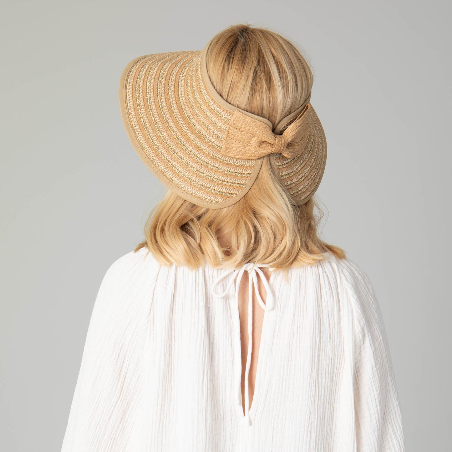 Women's Ultrabraid Packable Rollup Visor with Bow