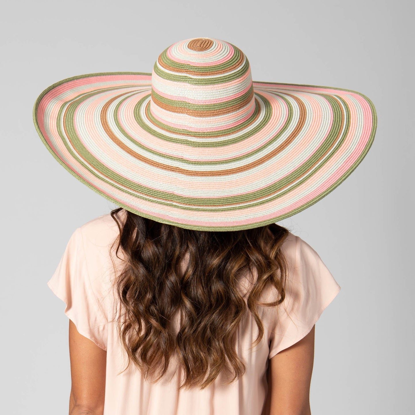 Day Off - Multi Striped Round Crown Floppy
