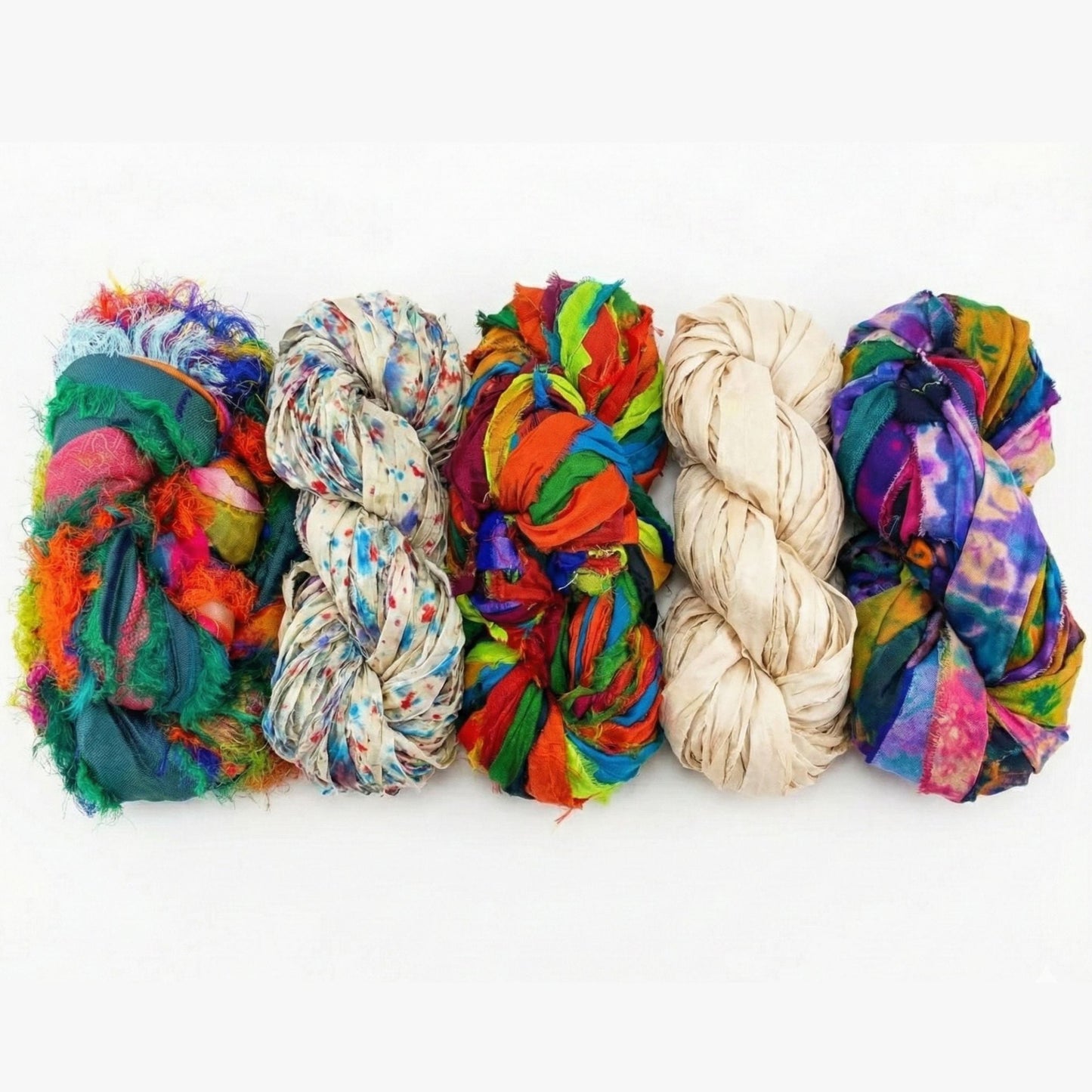 Bollywood Jewel Mix Sari Ribbon 5-Pack