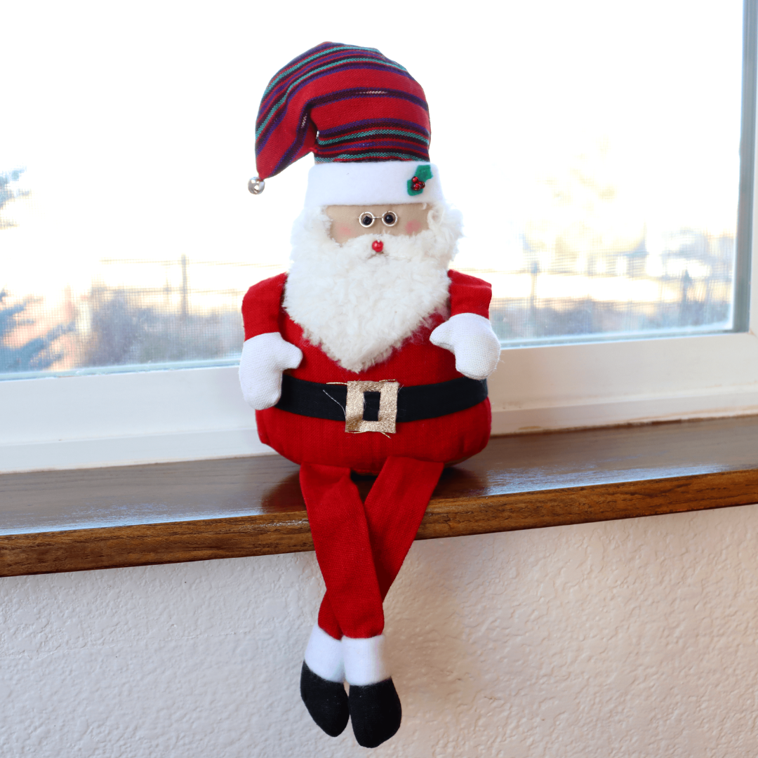 Giant Sitting Santa