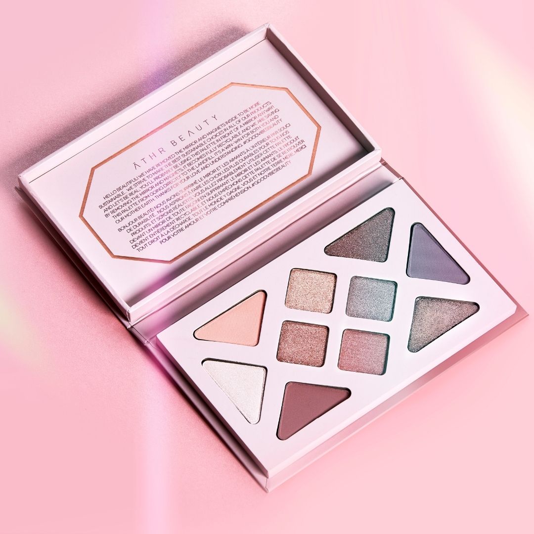 Rose Quartz Crystal Eyeshadow Palette - Osadia Concept Store