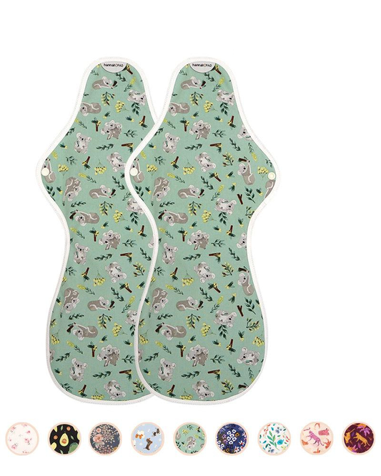 Organic Reusable Cotton Period Pads - 2 Super Ultra Pads