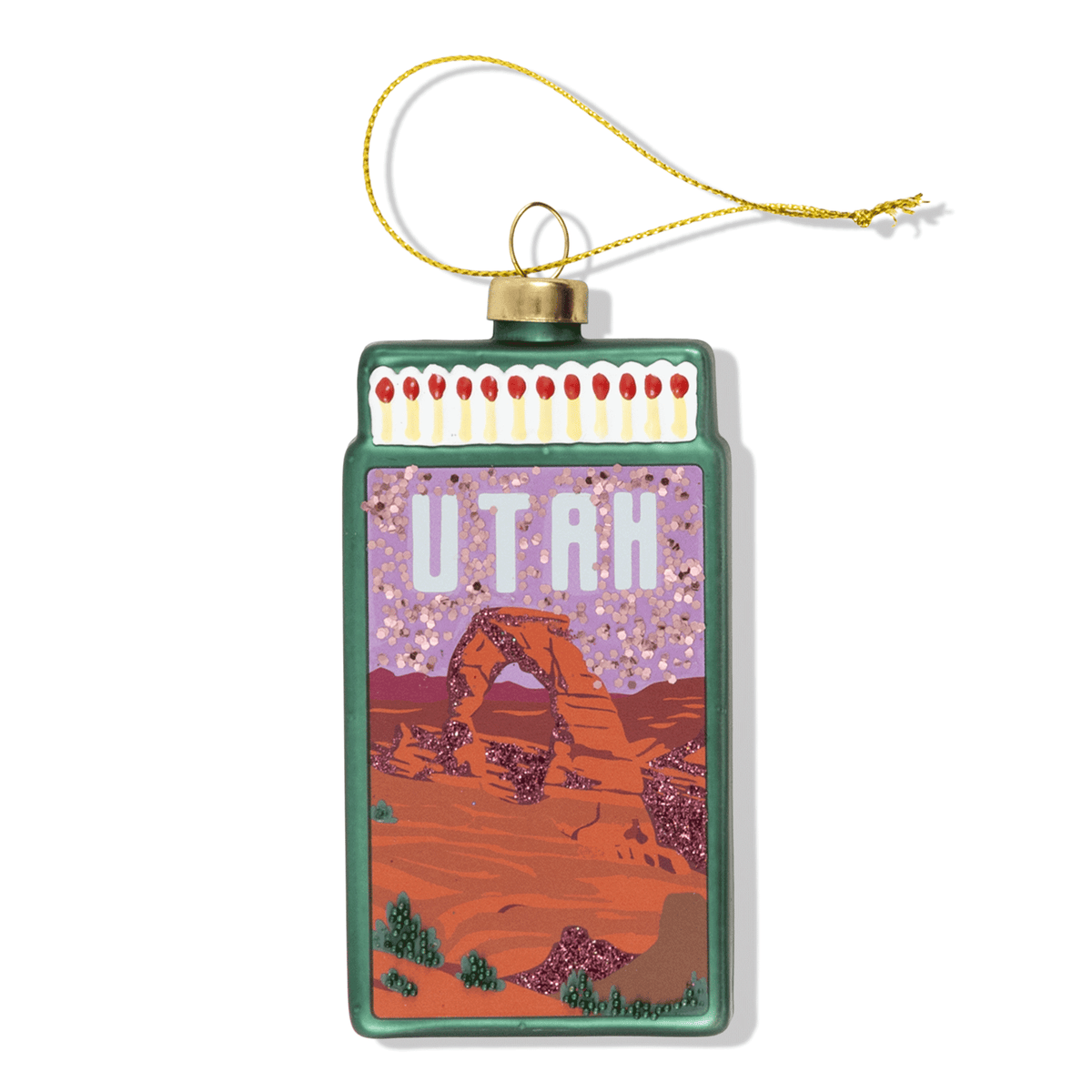 Utah Matchbook Ornament
