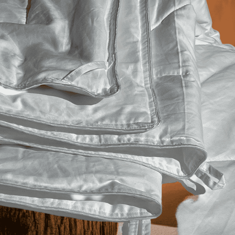 Vegan Kapok Duvet Insert with Organic Cotton Cover