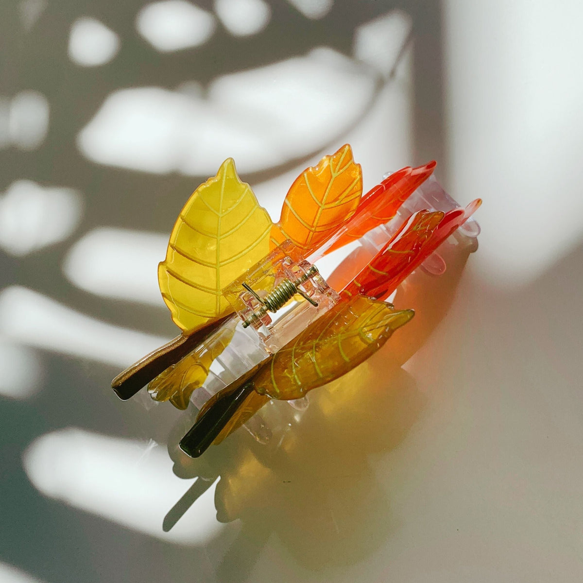 Velvet Claws Autumn Leaf Hair Clip