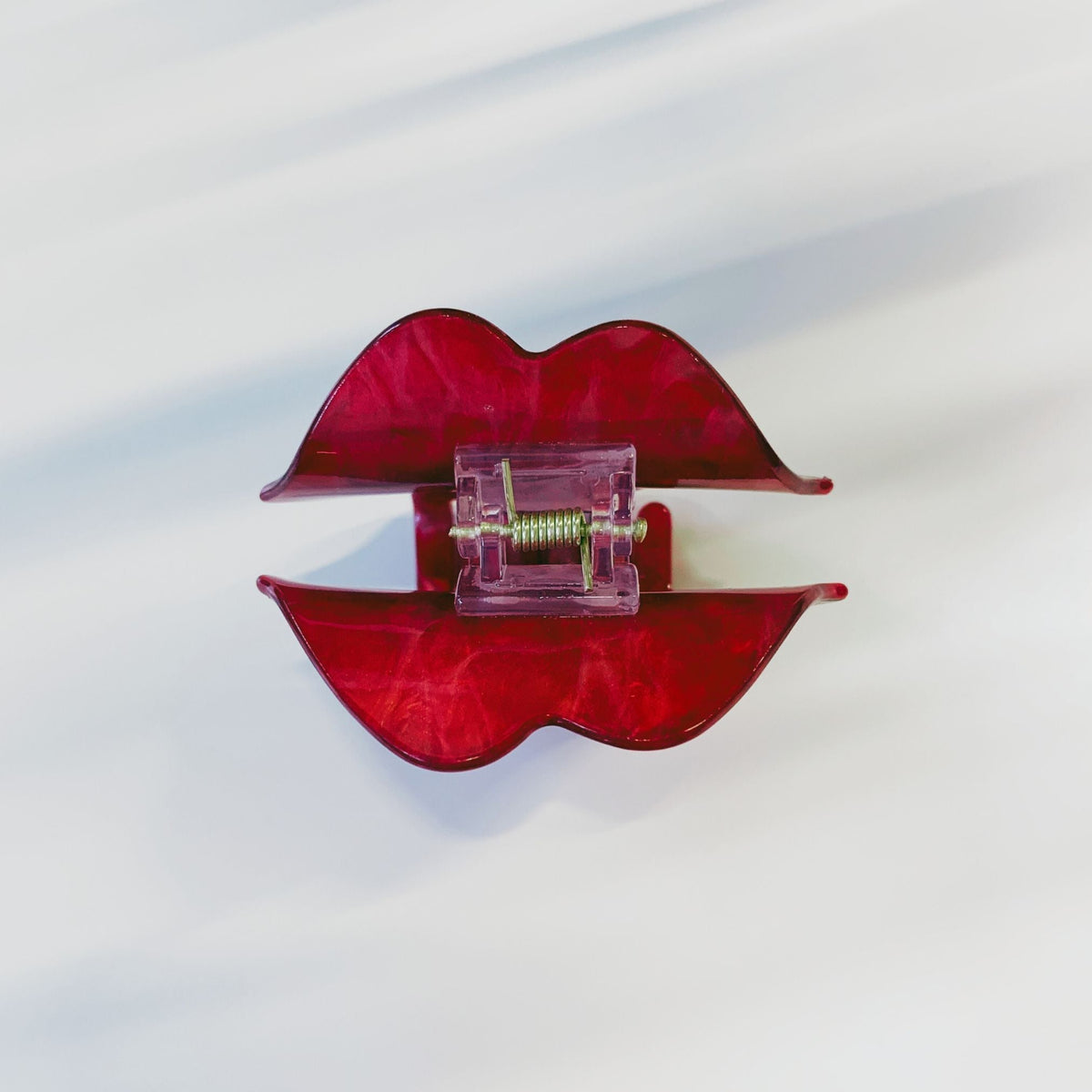 Velvet Claws Pop Art Lips Mini Hair Claw