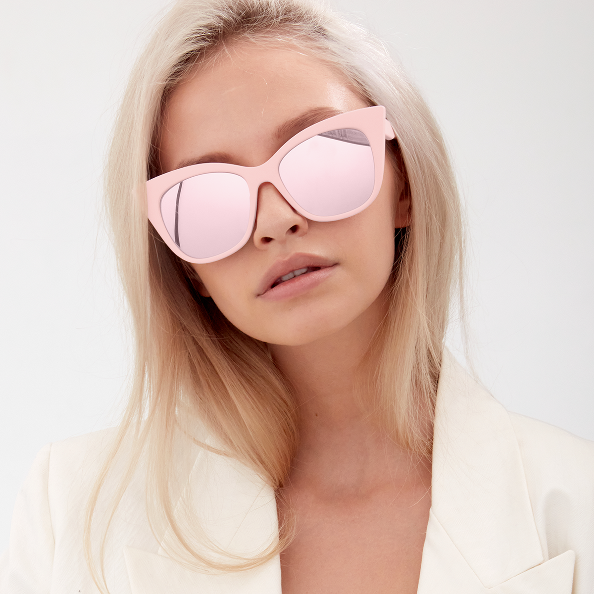 Venice Cateye Pink Rose Gold Prescription