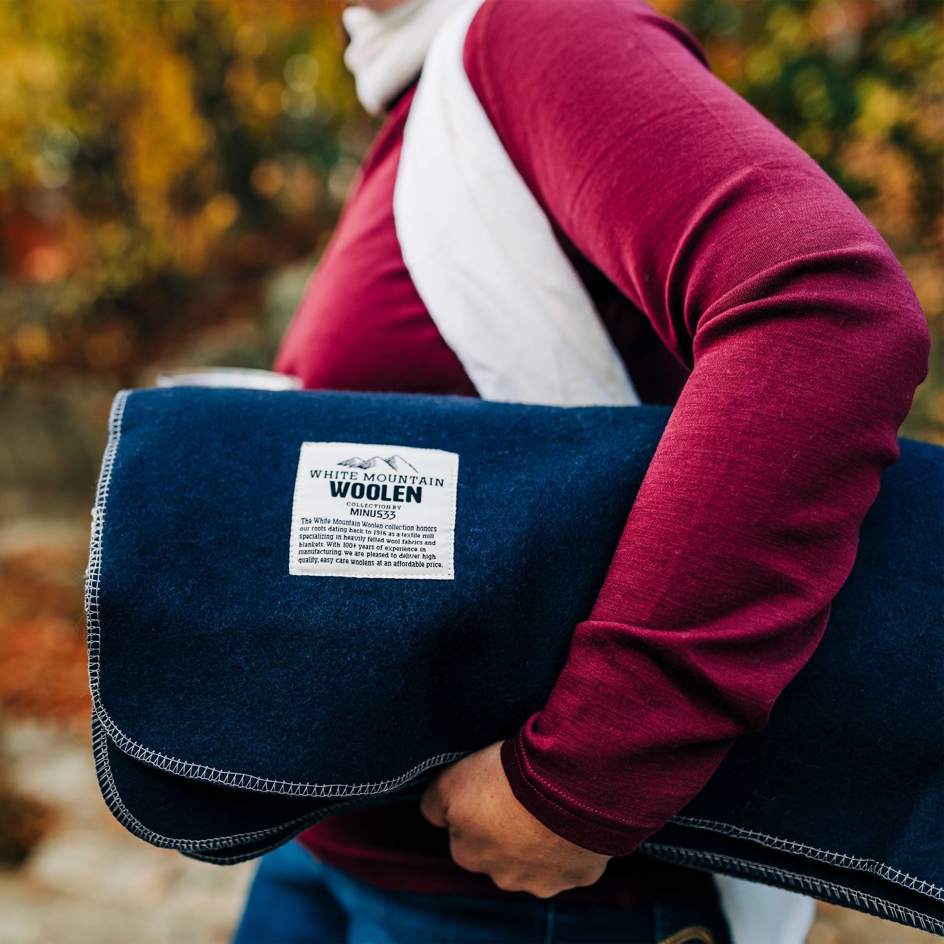 Wool Lodge Blanket - White Mountain Woolen - Osadia Concept Store