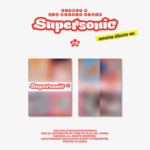 Fromis_9 3rd Single Album - Supersonic (Weverse Album Ver Set)