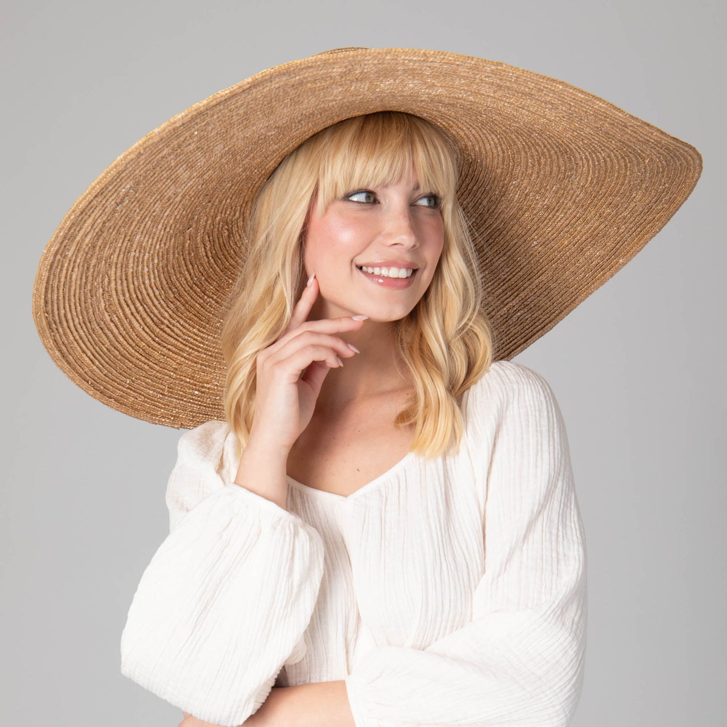 On Holiday - Oversized Wide Brim Sun Hat