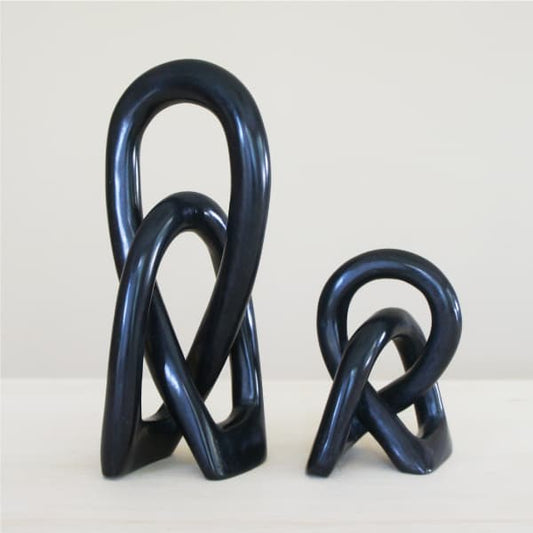 Love Knot Soapstone Sculpture