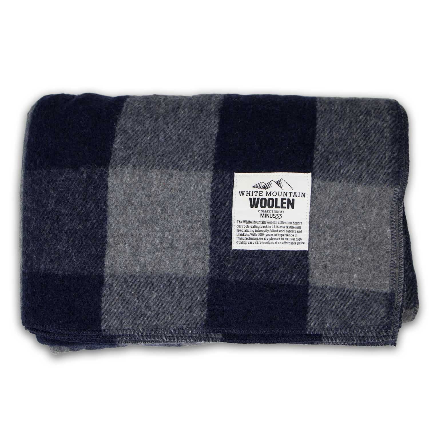 Wool Lodge Blanket - White Mountain Woolen - Osadia Concept Store