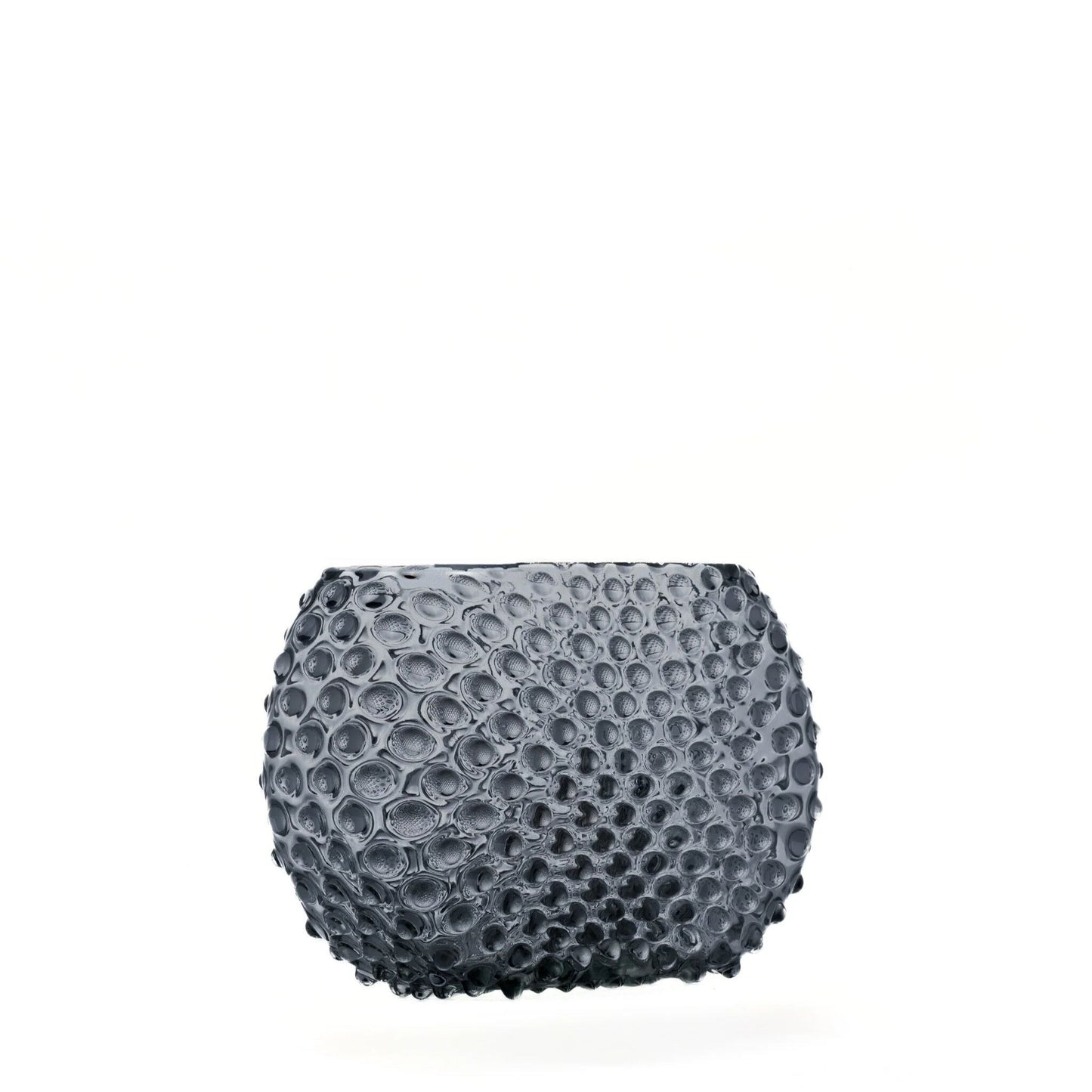 Hobnail Vase - Optic - Charcoal Haze