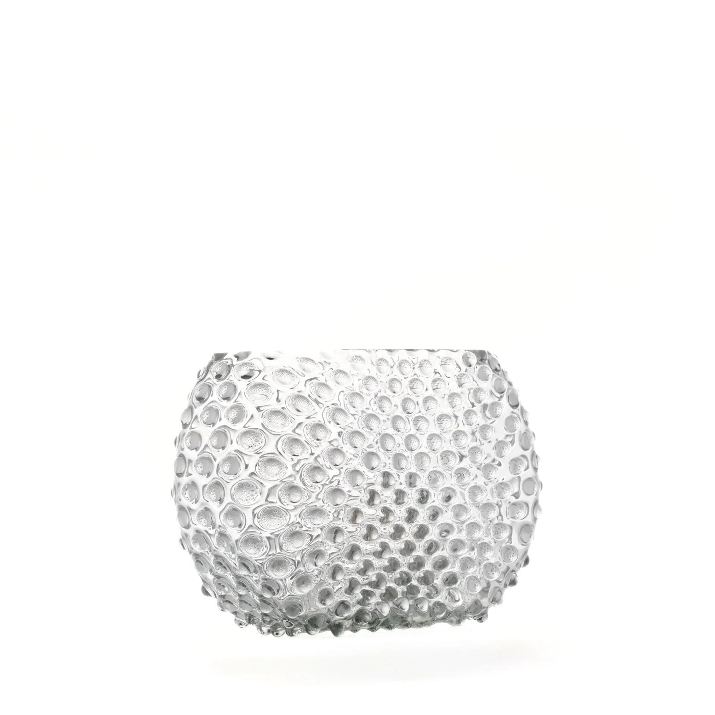 Hobnail Vase - Optic - Smoky Quartz