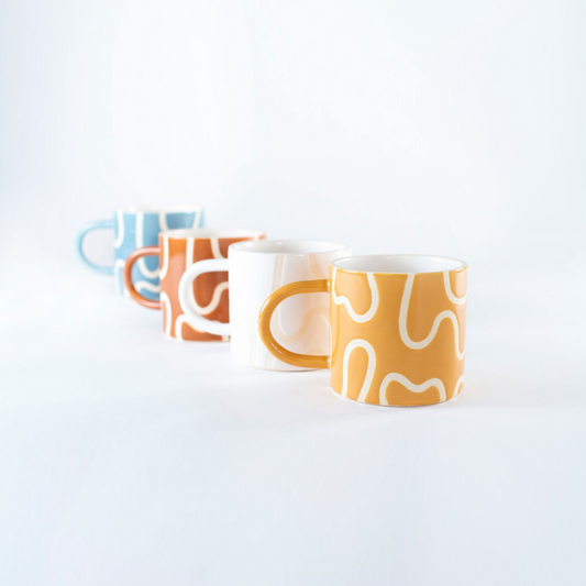 Wiggle Ceramic Coffee Mug