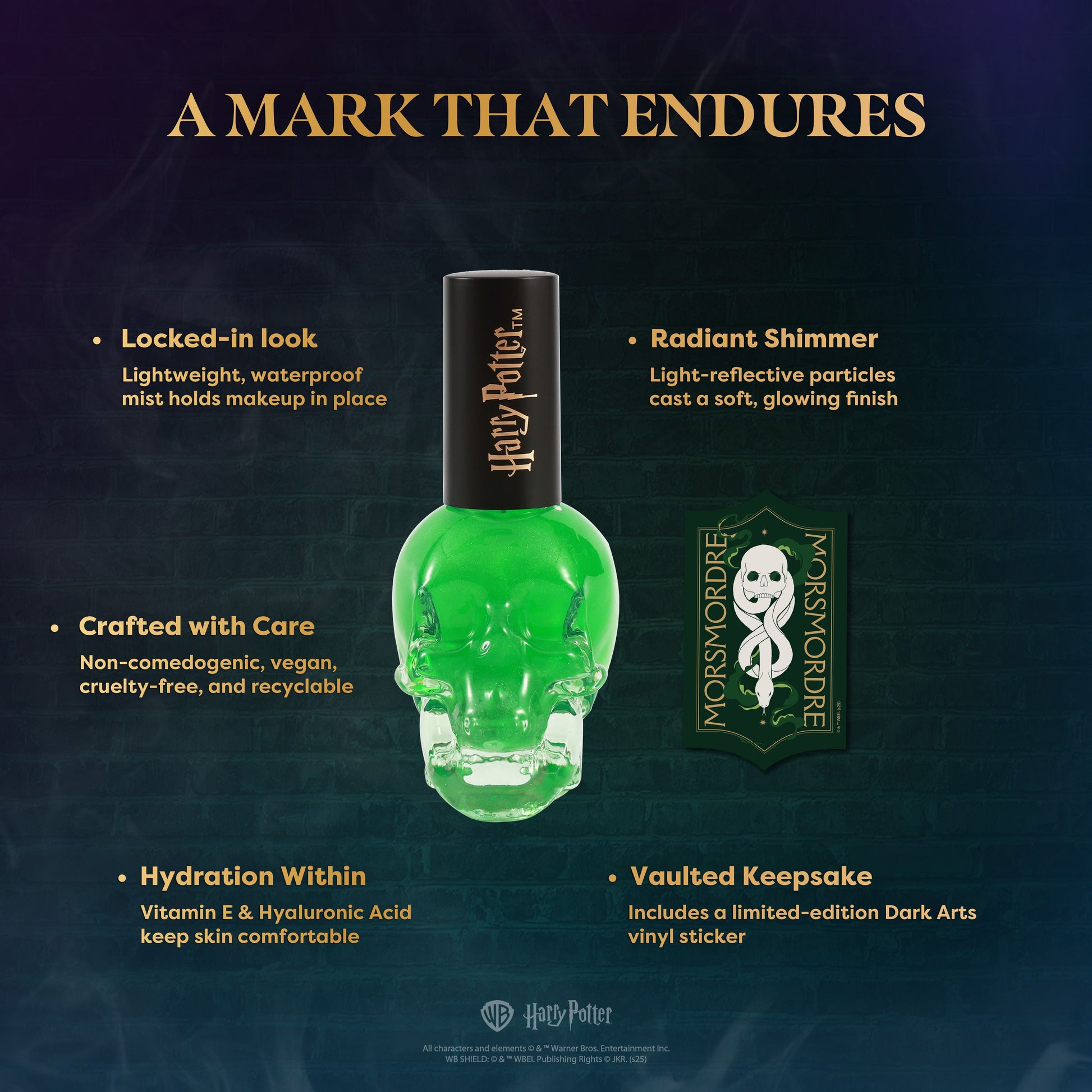 HP Dark Arts | Morsmordre Illuminating Setting Spray - Osadia Concept Store