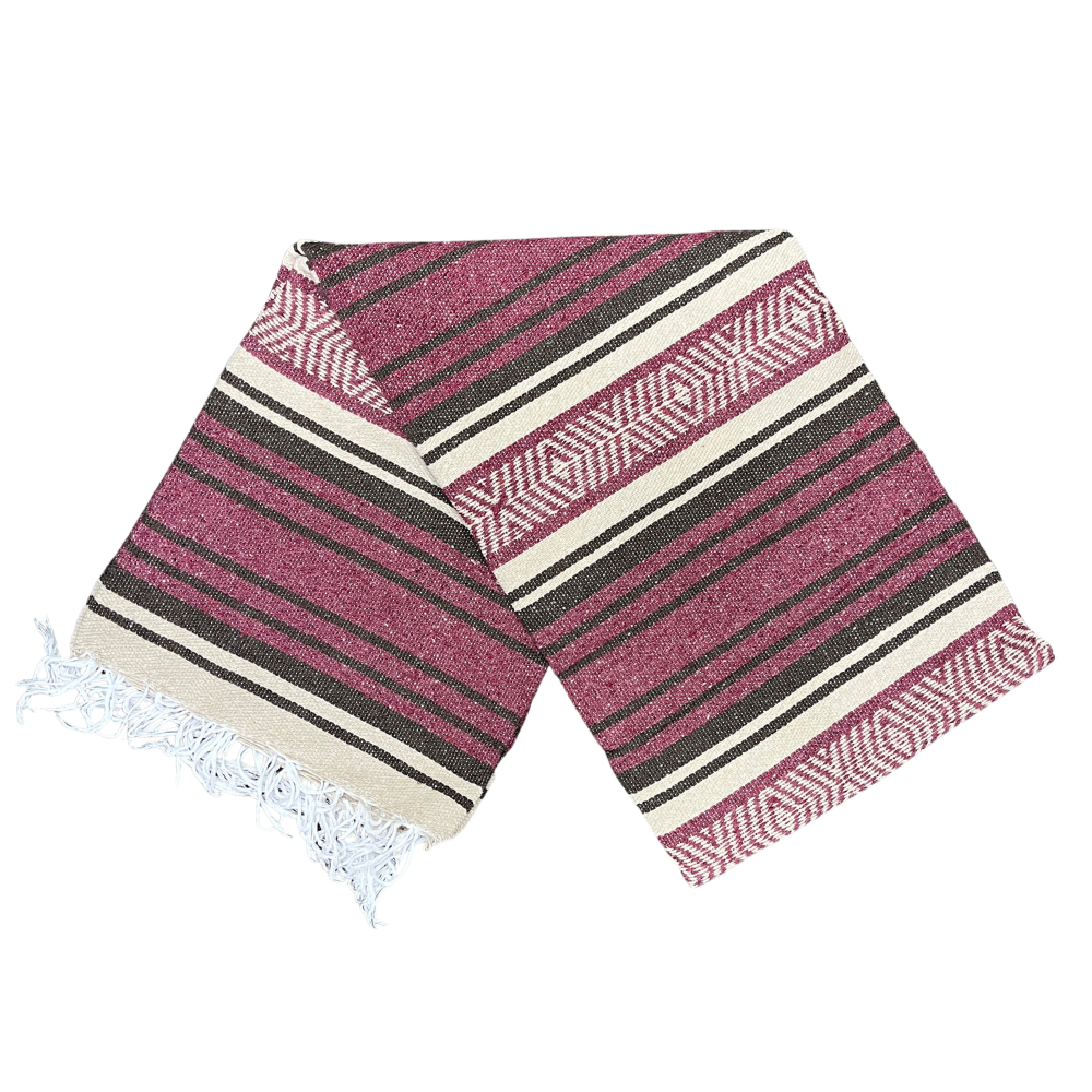 Saltillo Falsa Blanket - Cotton & Recycled Fiber