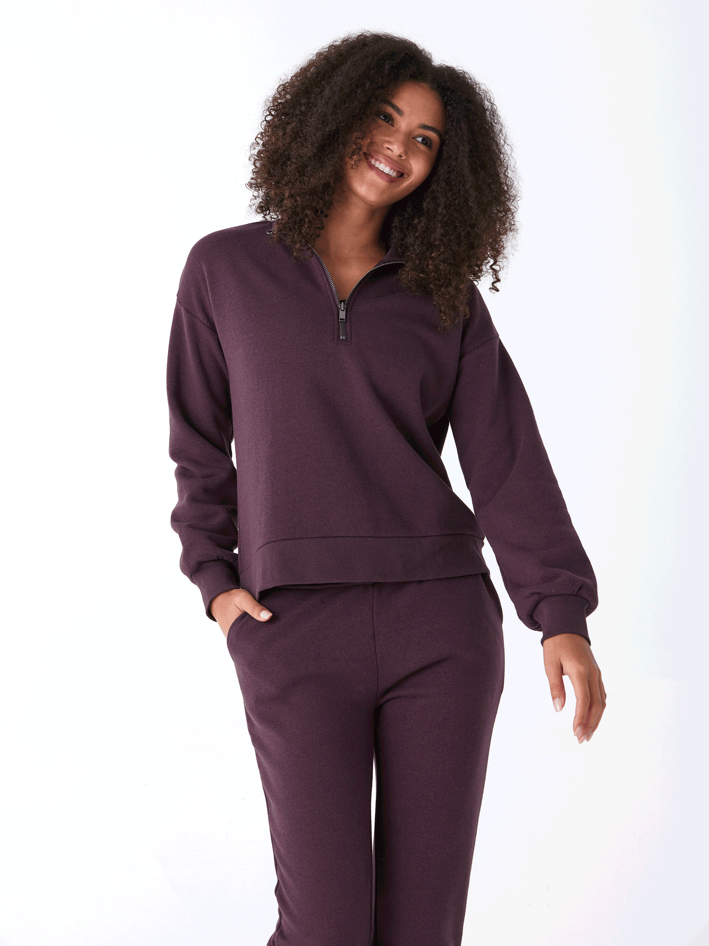 Constance Tribend Fleece Half Zip Pullover
