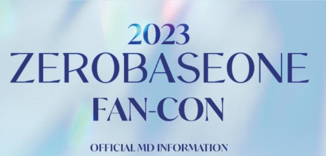 Zerobaseone Official MD - 2023 Fan Con