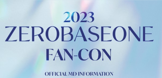 Zerobaseone Official MD - 2023 Fan Con