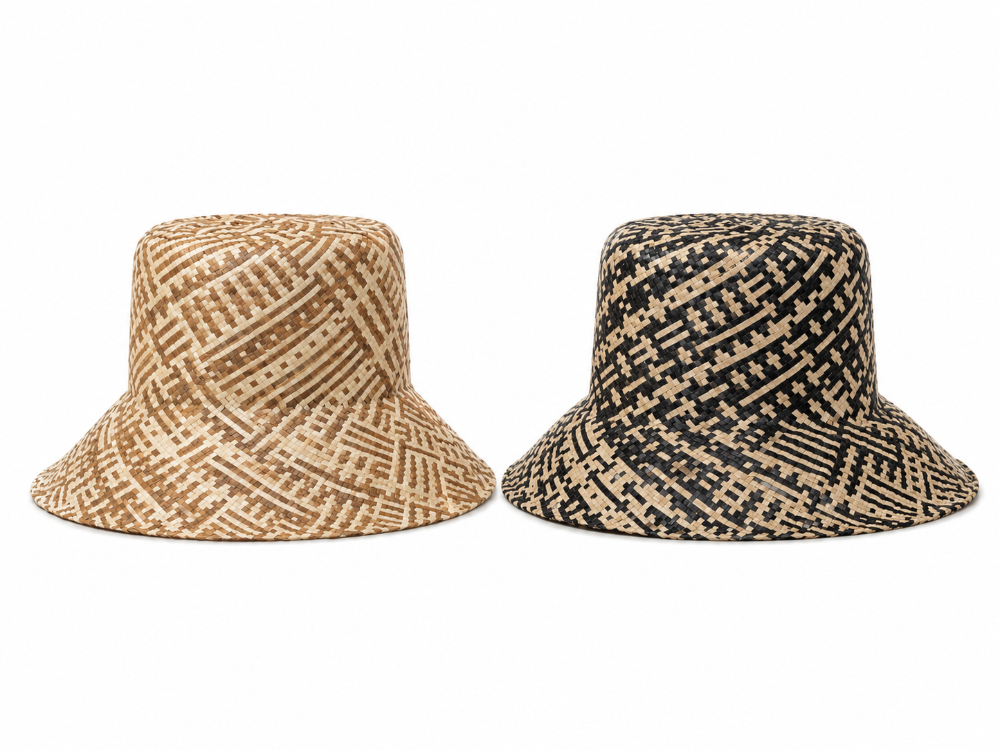 Ombre Woven Bucket Hat