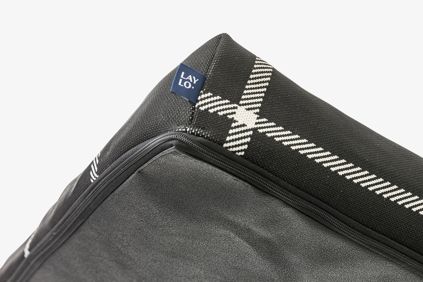 Black Plaid Dog Bed | Dog Bed or Bed Cover