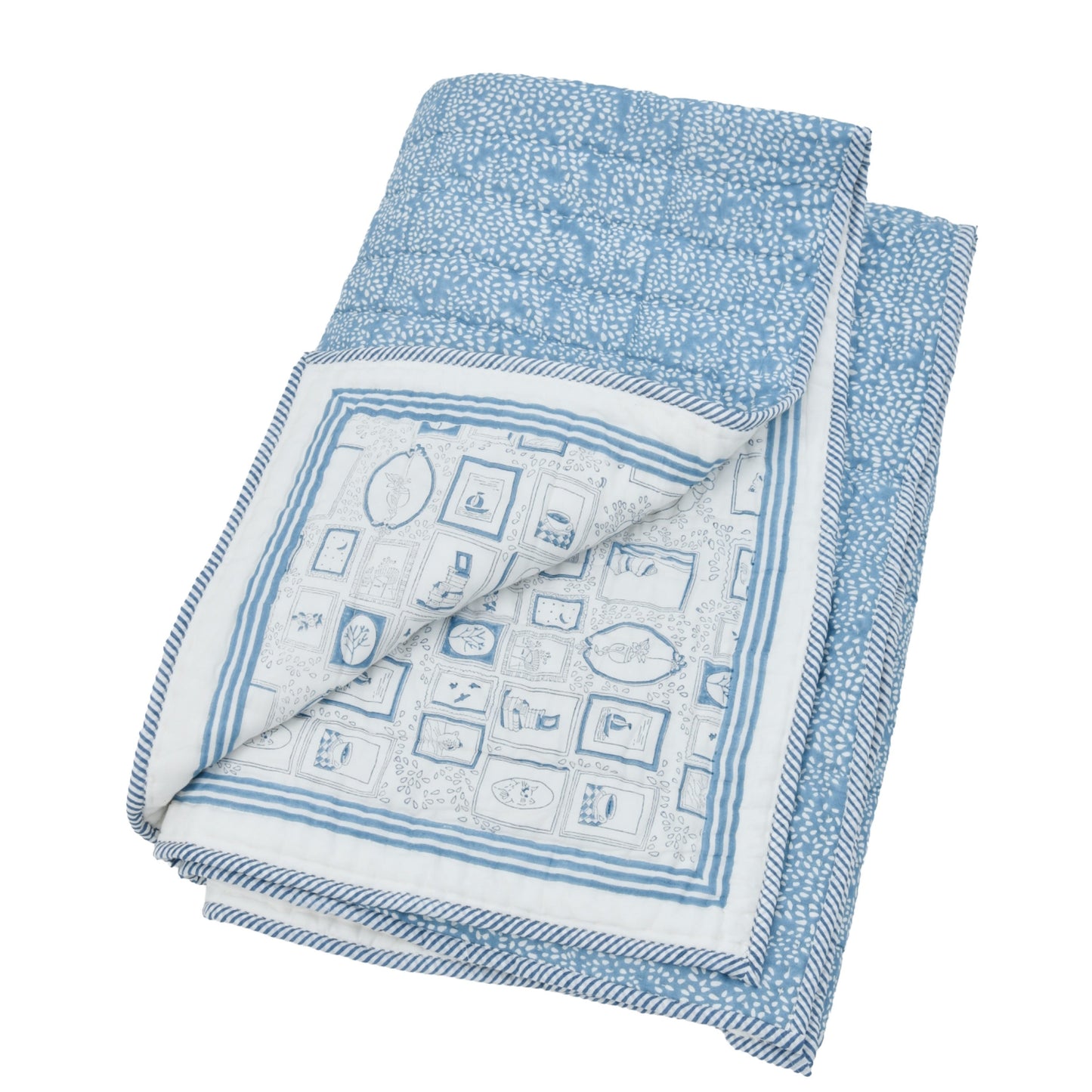 A Quiet  Inheritance - Hand Block Printed Quilts