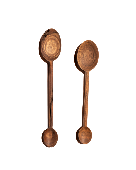 Walnut Double Spoon