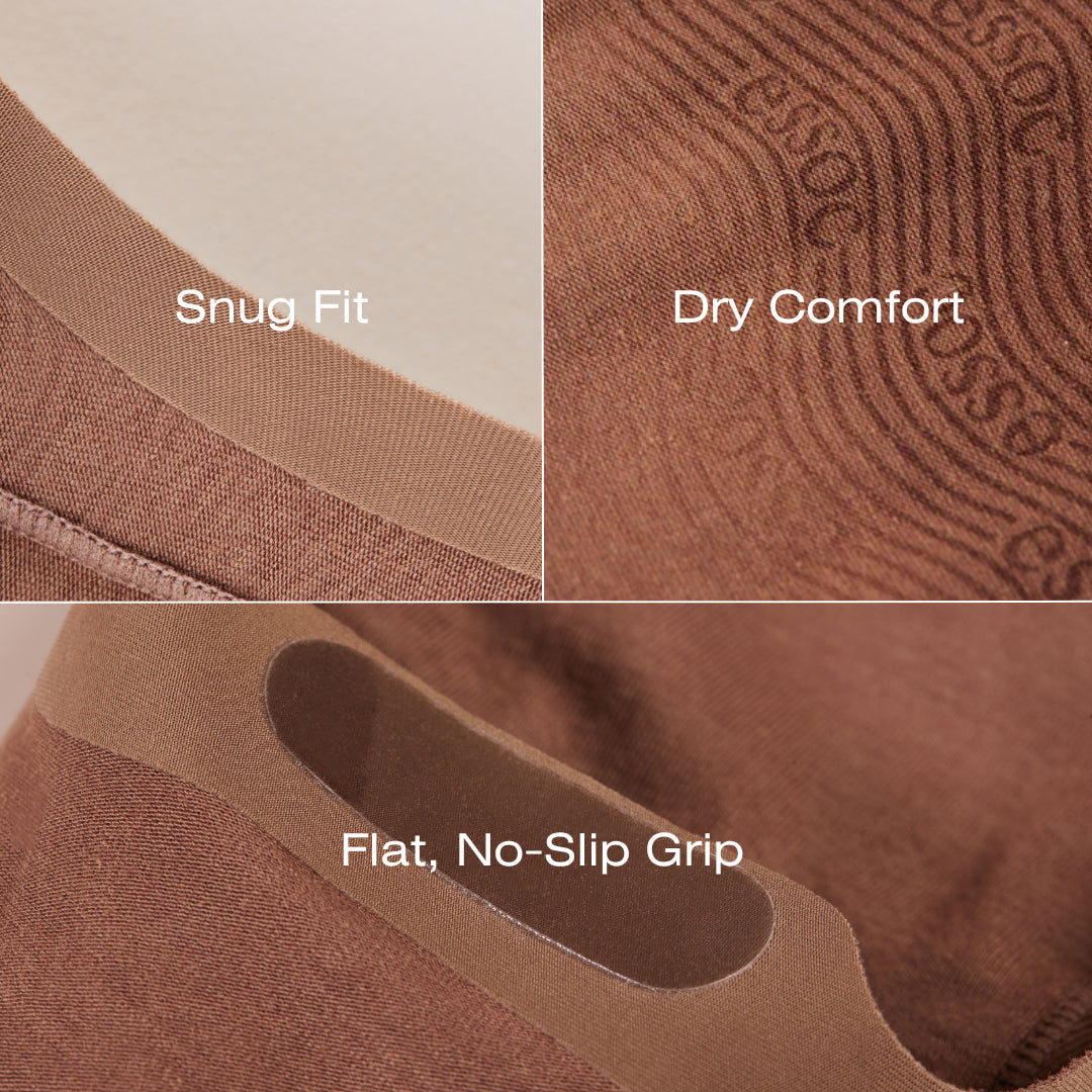 Unisex Cotton No Show Socks | Almond Beige