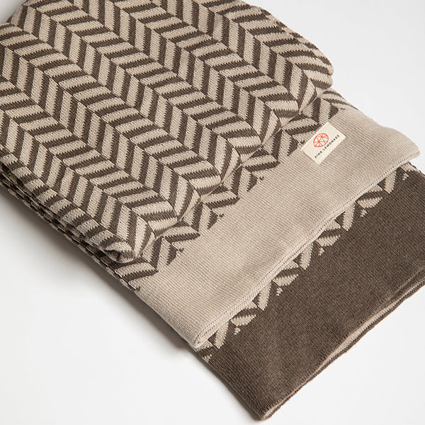 Zima Organic Cotton Throw Blanket