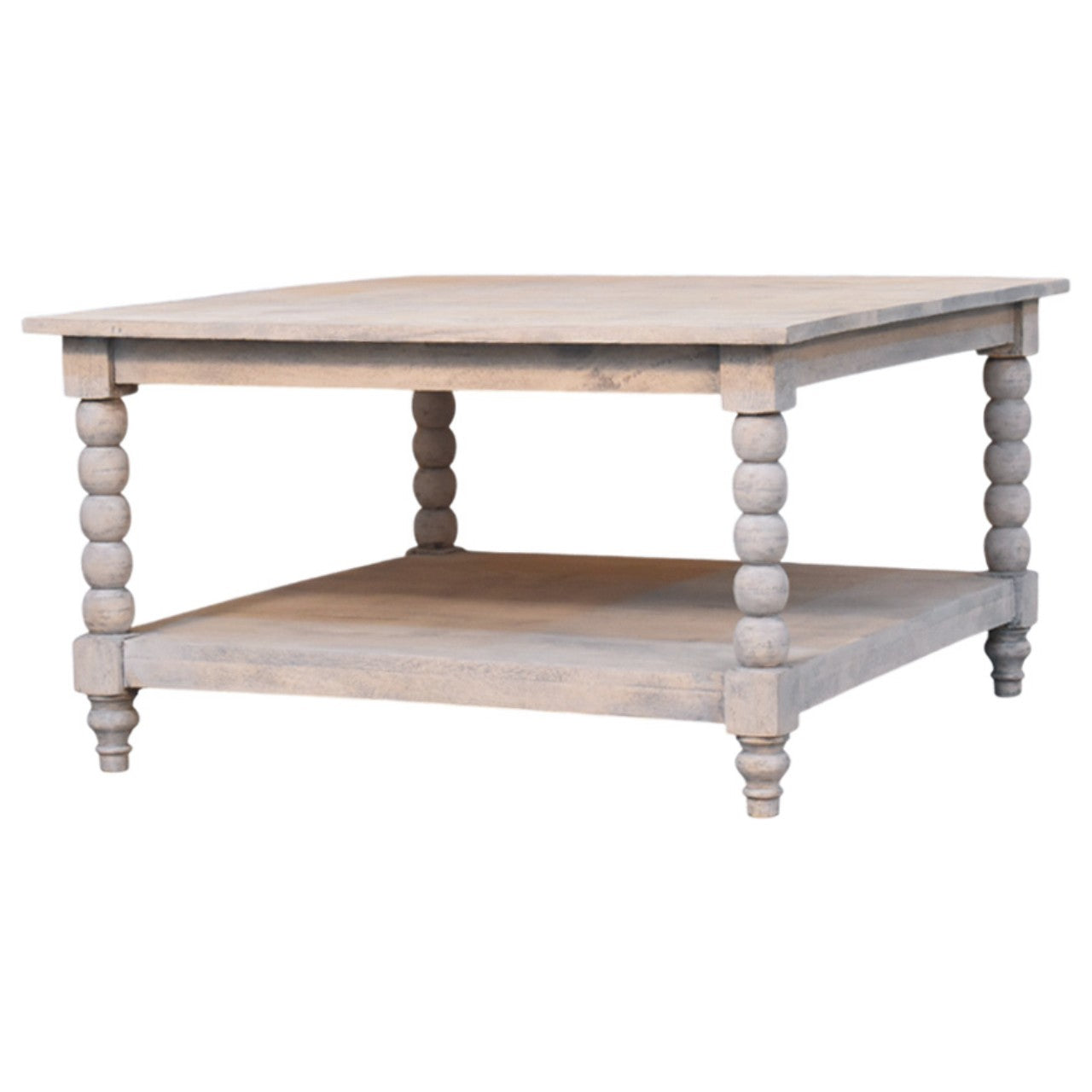 Solid Wood Barclay Acid Wash Coffee Table