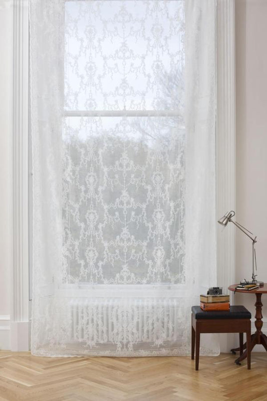 Premium Sheer Panels: The Linda - Ivory - Osadia Concept Store
