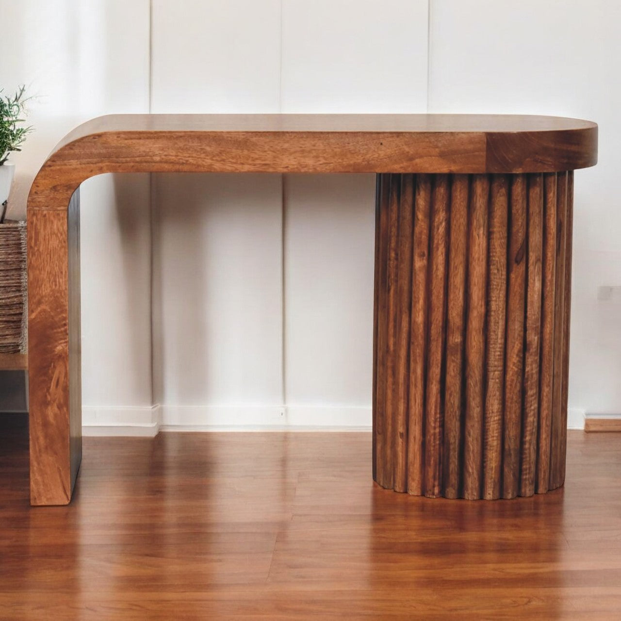 Solid Wood Honey Caramel Serenity Coffee Table