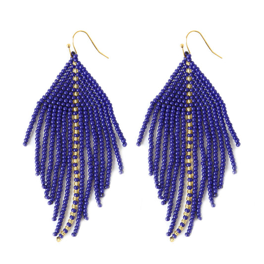 Raya Navy Earrings