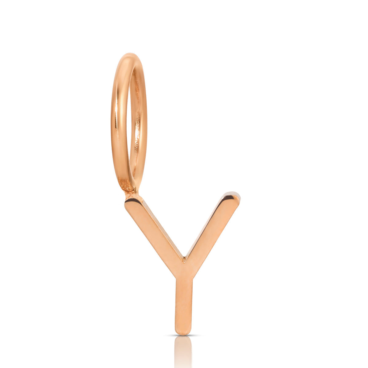 Gold Letter Charm