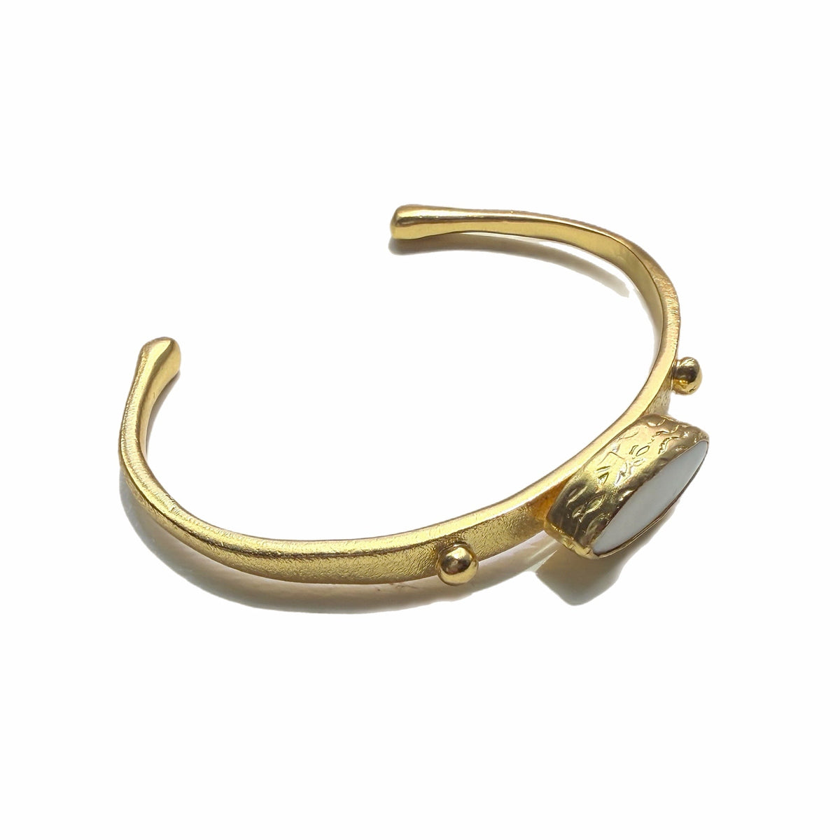 Zeynab Mother of Pearl Cuff Bracelet