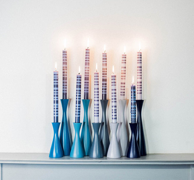 S/25 Pompadour Eco Dinner Candles, 25 per pack