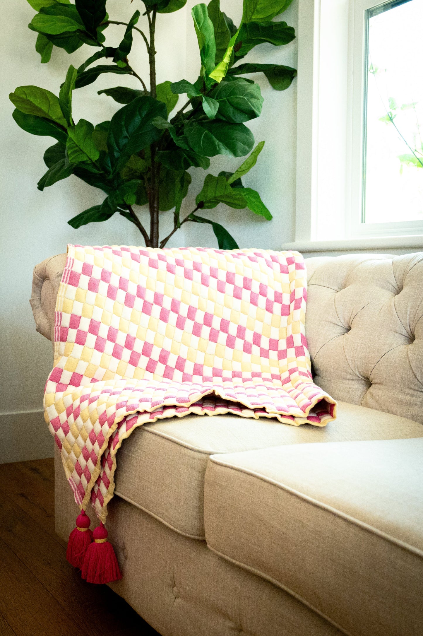 Amer Handwoven Sujani Throw