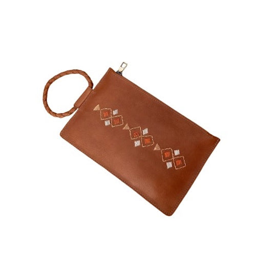 Sahara Embroidered Clutch