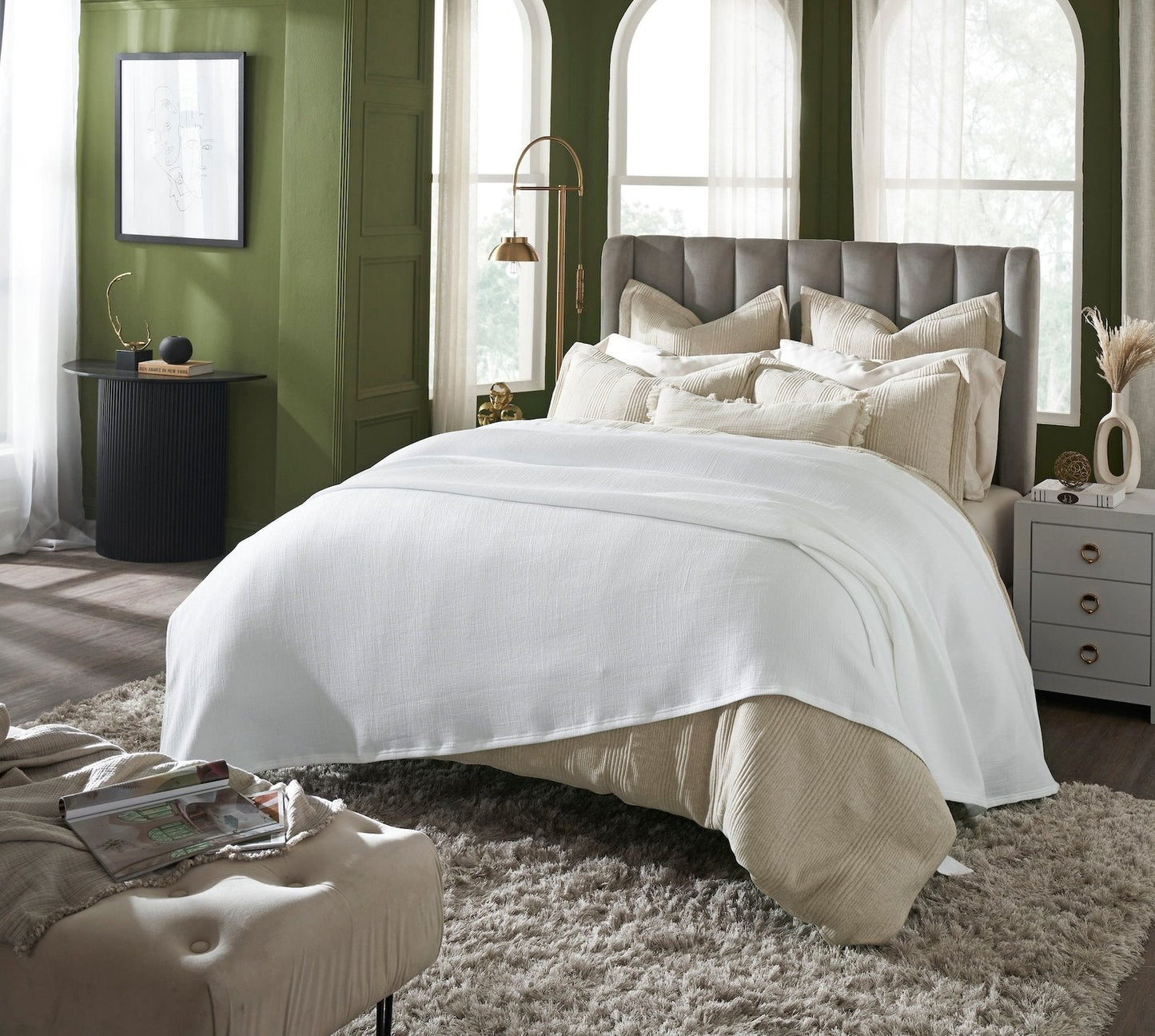Vienna Texture Cotton Blanket