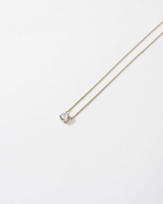 Camille Solitare Necklace